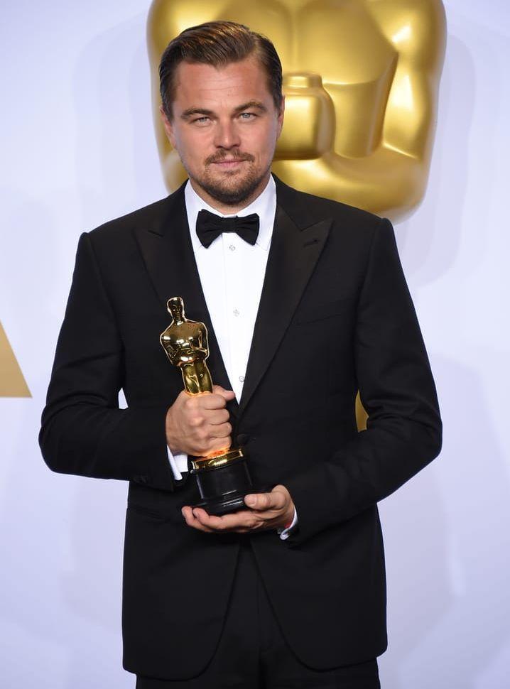 Leo DiCaprio vann en Oscar för bästa manliga huvudroll i filmen The Revenant. Foto: TT.