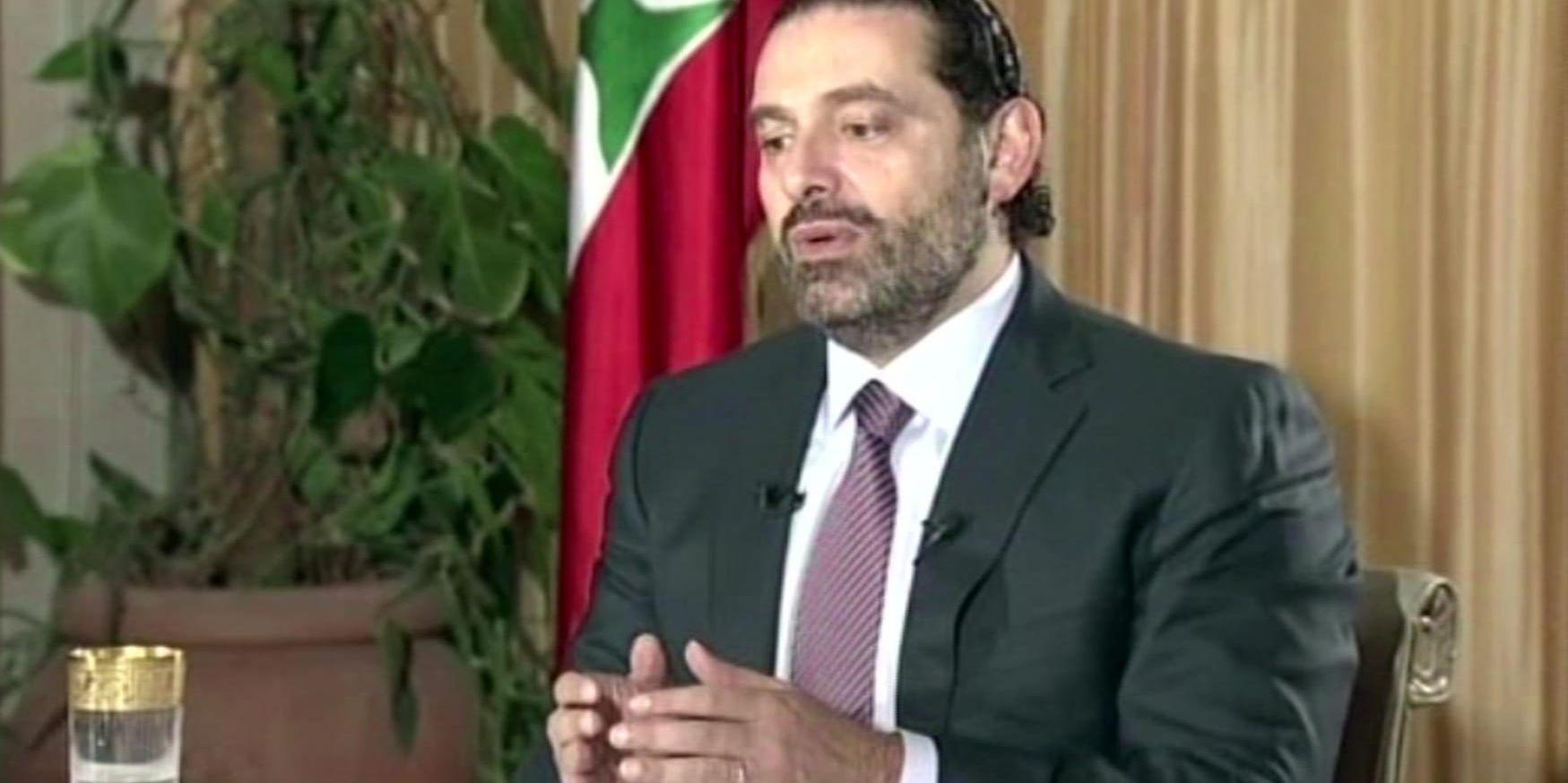 Libanons premiärminister Saad al-Hariri. Arkivbild.