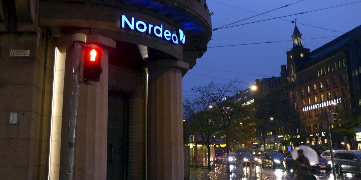 Nordea och Handelsbanken hotas av sanktioner. Arkivbild.