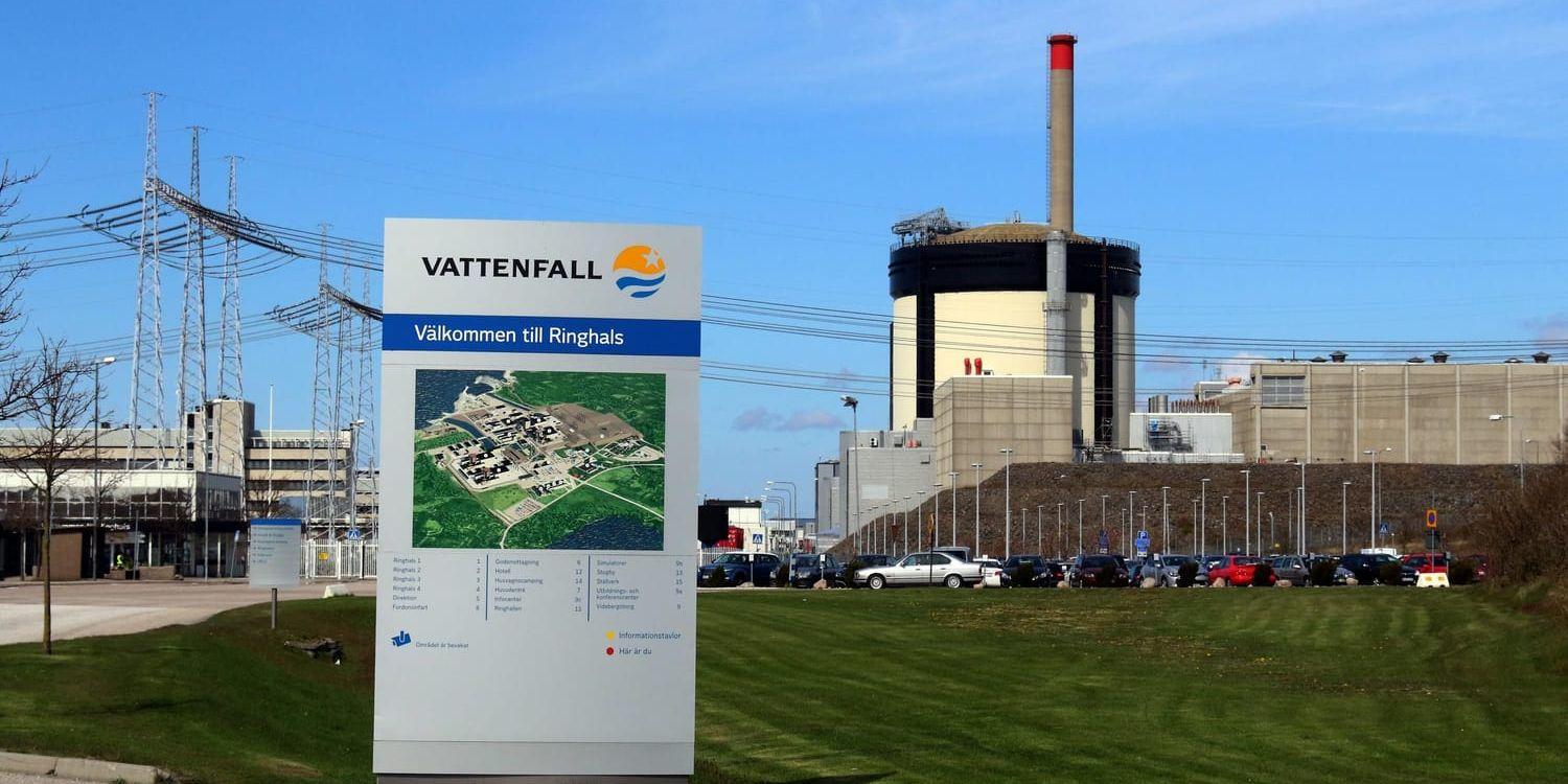 Ringhals kärnkraftverk utanför Varberg. Arkivbild.