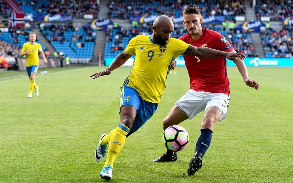 I landslaget debuterade Armenteros i träningslandskampen mot Norge i somras. Det blev mål direkt. Bild: Bildbyrån.