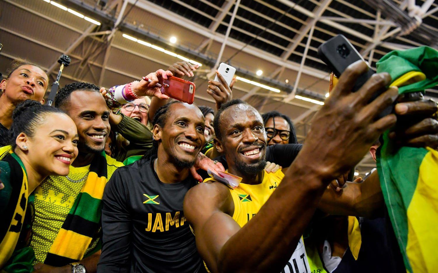 I VM-finalen – Bolts sista lopp i karriären blev det "bara" ett brons. Bild: Bildbyrån
