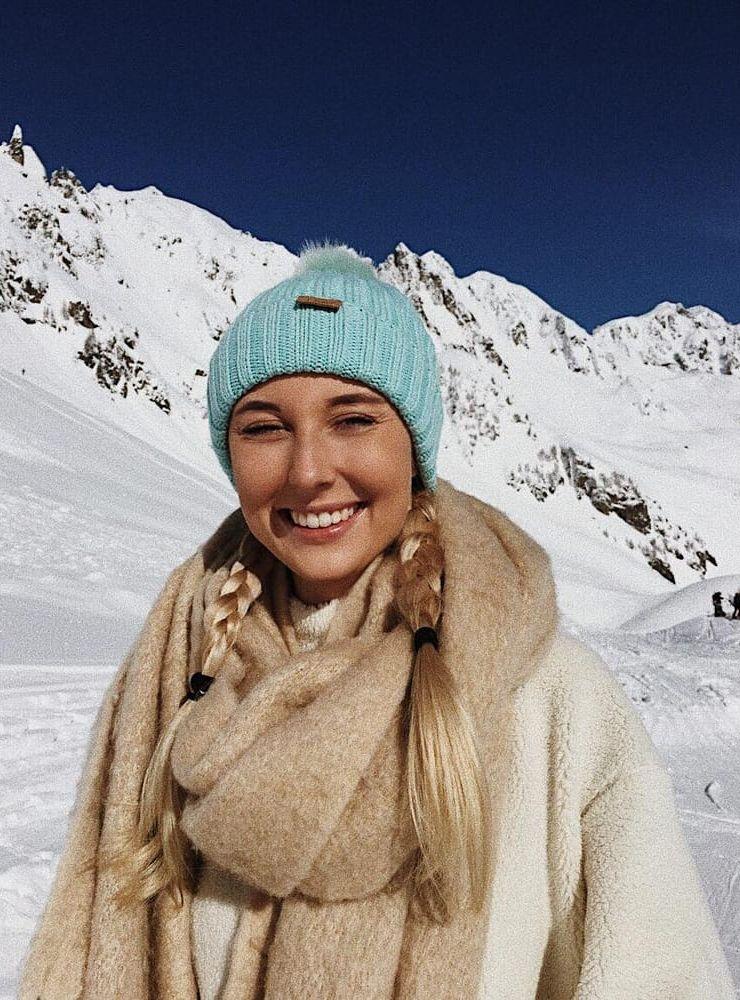 Elise Ewards, 20, hade precis kommit hem från Alperna när hon bestämde sig för att springa Göteborgsvarvet. 