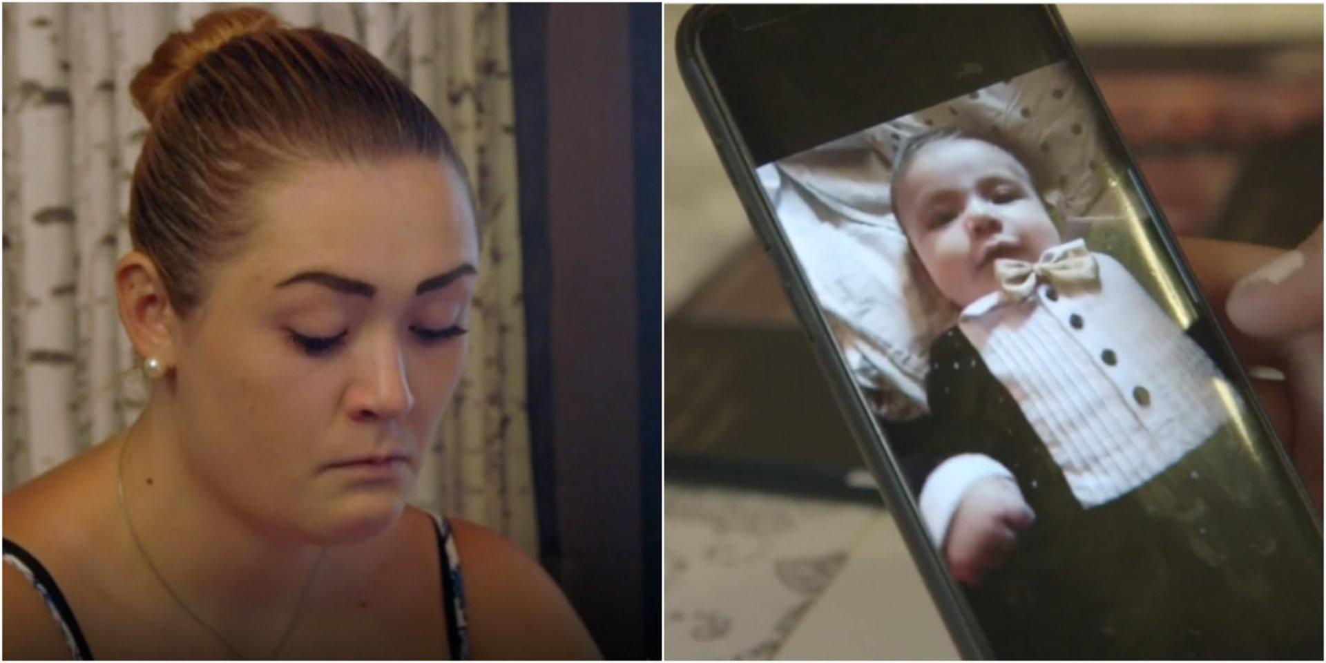 Rebecca Wagerland har berättat för Uppdrag granskning om vad som hände när hennes son, Eddie Wagerland dog, bara sju månader gammal. 