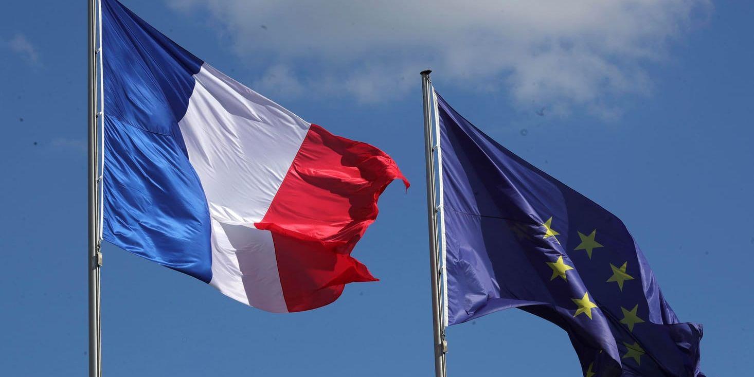 Frankrike riskerar bryta mot EU:s budgetregler. Arkivbild.