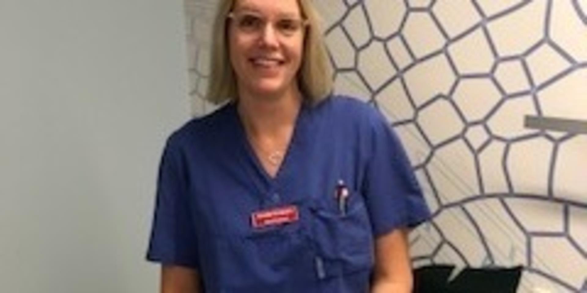 Anette Karlsson, vårdenhetschef vid akuten på Drottning Silvias barnsjukhus, är nöjd men vill förbättra resultatet ytterligare.