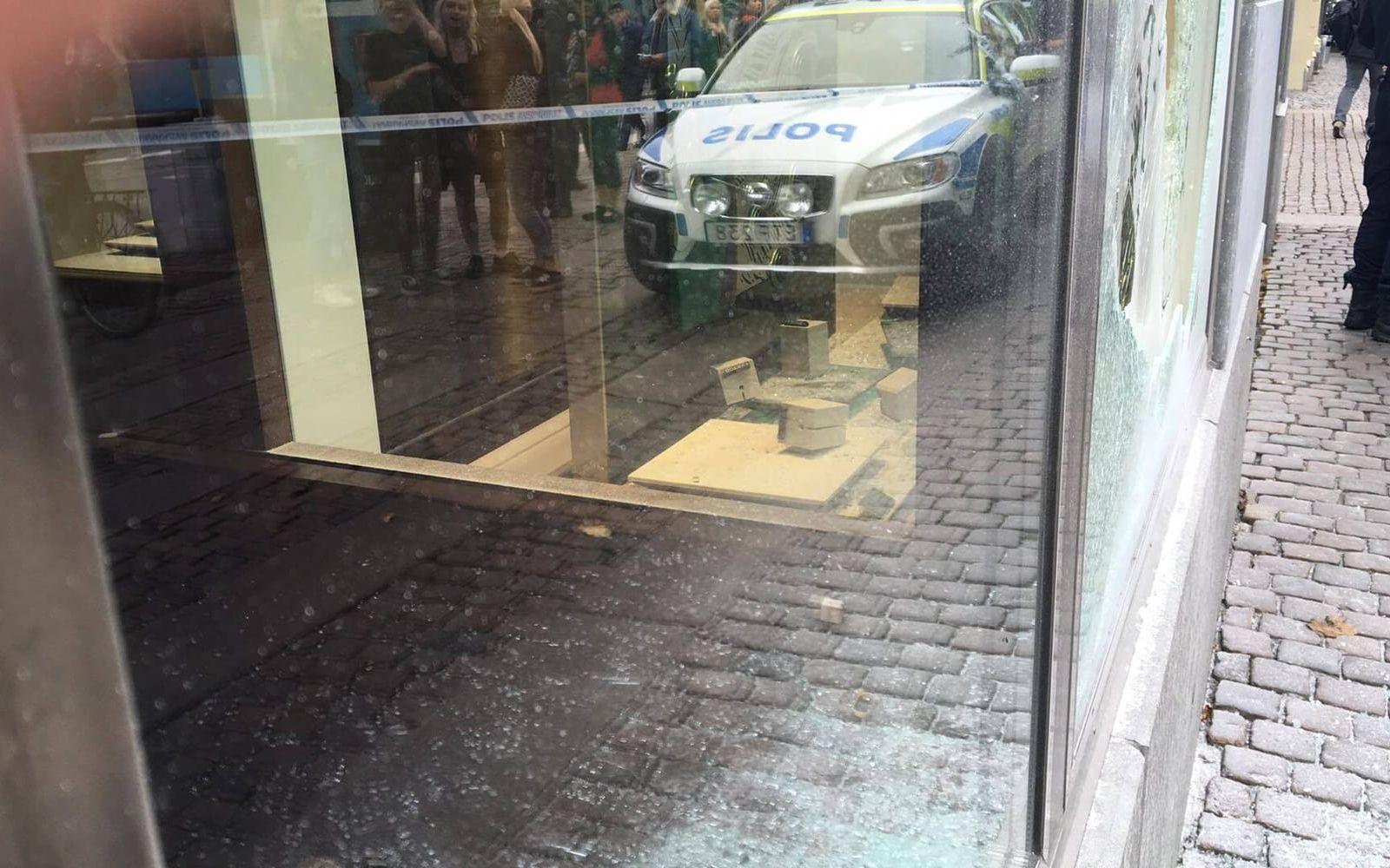 En fräck kupp utspelade sig vid en klockaffär i centrala Göteborg på tisdagsmorgonen. Bild: Alexandra Carlsson Tenitskaja