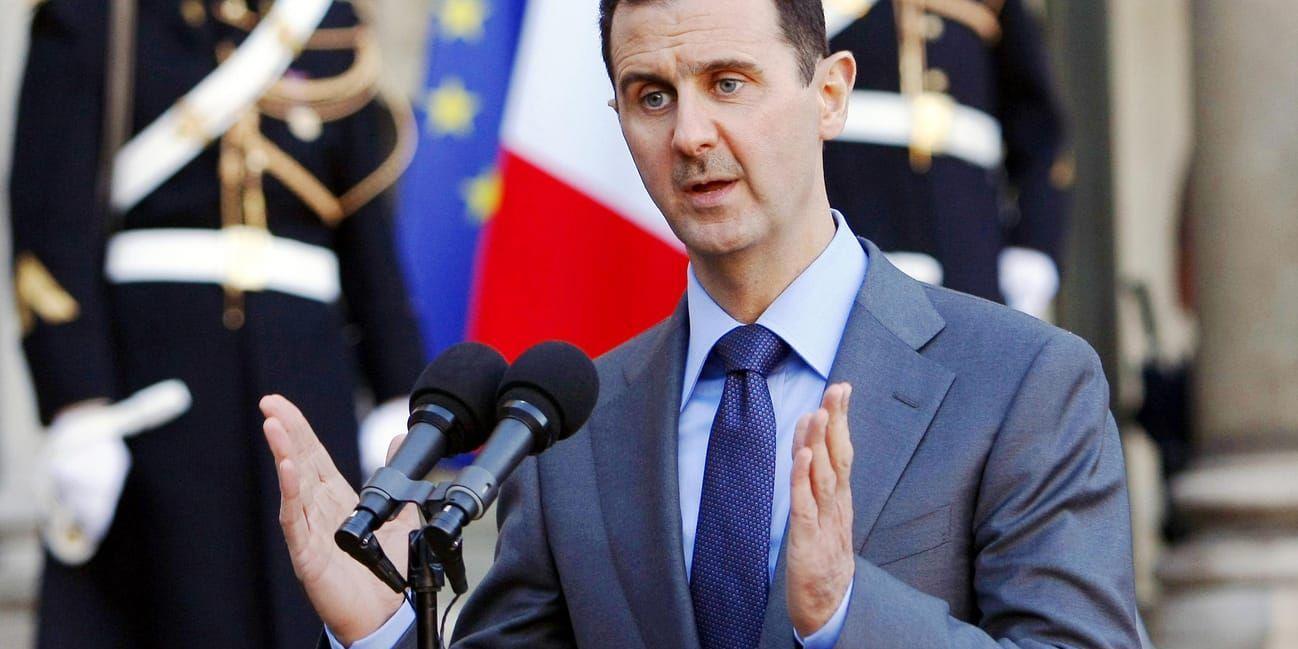 Syriens president Bashar al-Assad. Arkivbild.