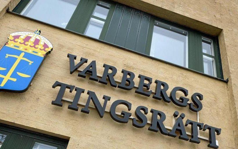 Tingsrättsförhandlingen hölls i Varbergs tingsrätt. Bild: TT
