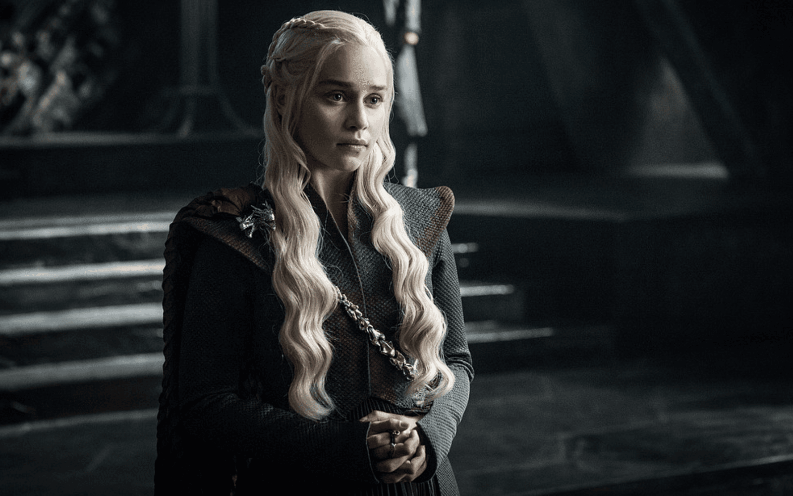Emilia Clarke spelar Daenerys Targaryen i "Game of thrones". Foto: HBO
