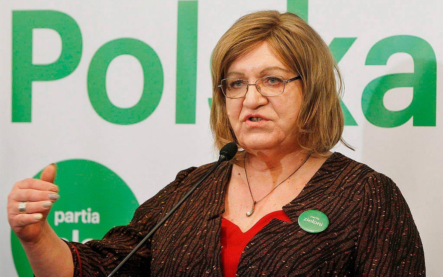Anna Grodzka är en polsk politiker. Kanske inte så känd i Sverige, men hon var den första transkvinnan i ett europeiskt parlament och kämpar både för hbtq- och jämställdhetsfrågor. Bild: TT