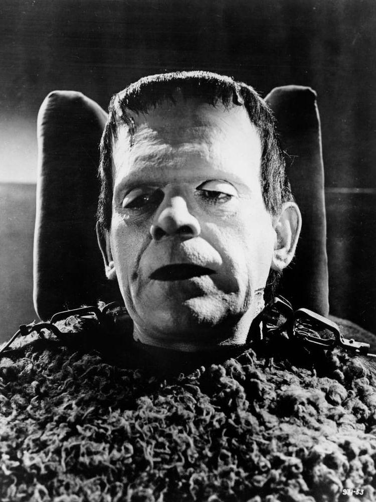 Boris Karloff i rollen som Frankensteins monster.