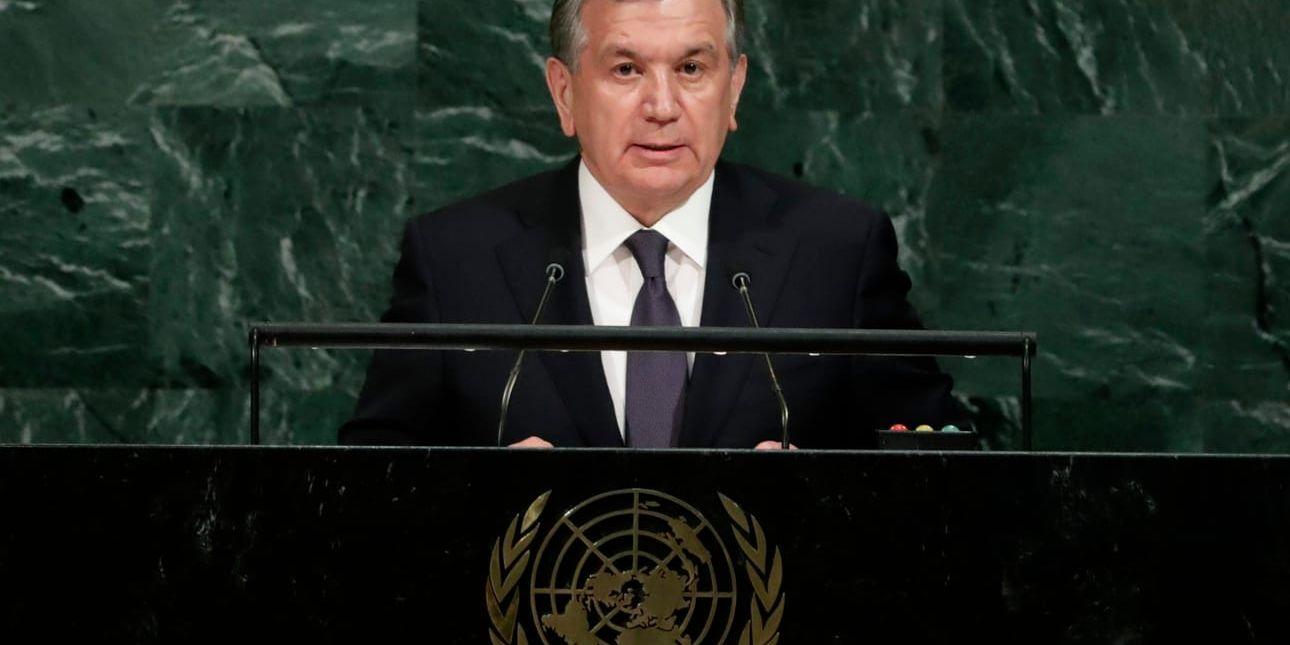 Uzbekistans president Sjavkat Mirzijojev försöker ge sitt land en mer aktiv roll på den världspolitiska arenan, efter decennier av isolering. Arkivbild.