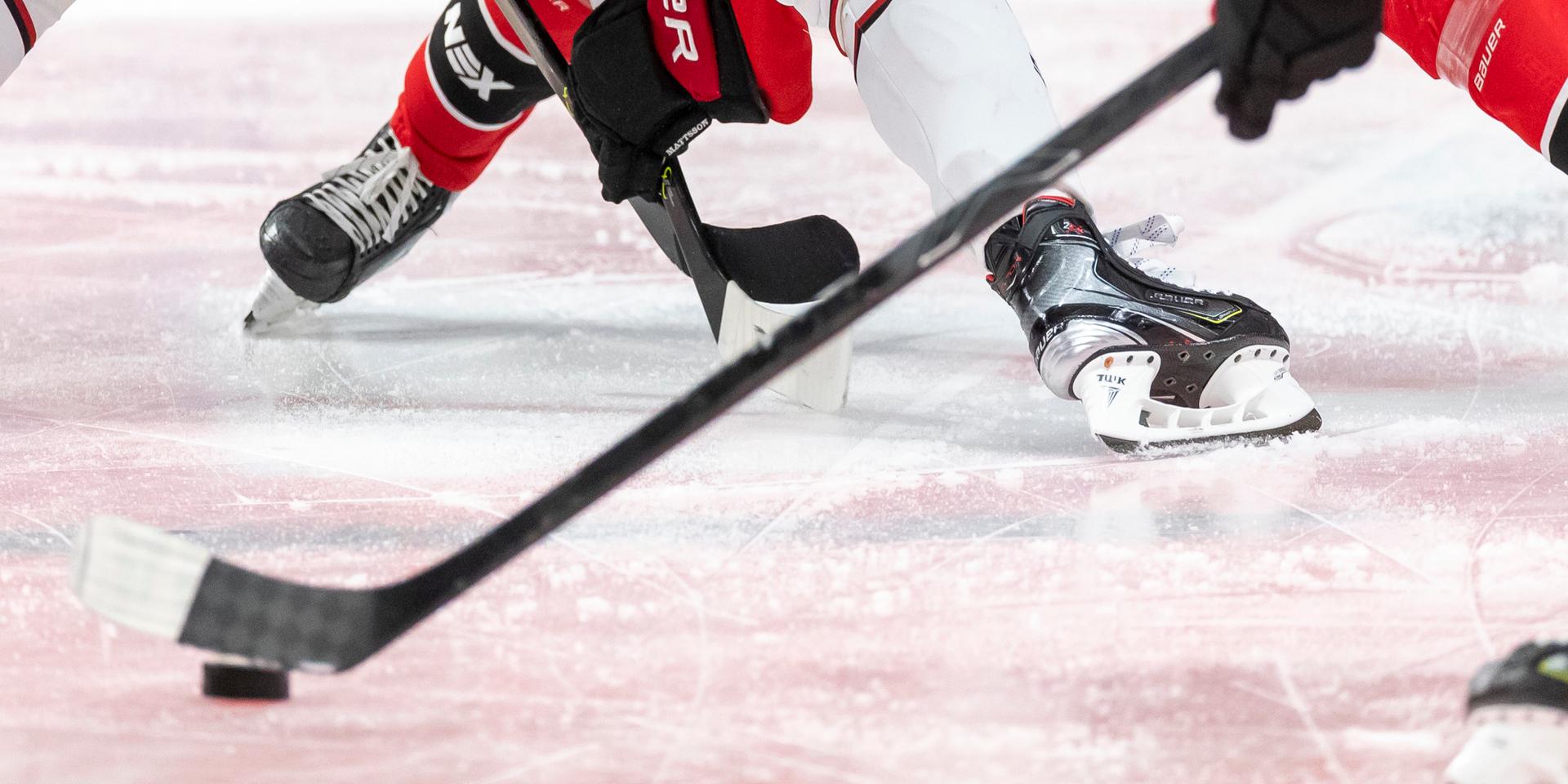 Hockeyförbundet kräver nu att hockeyettanmatcherna spelas. Arkivbild.