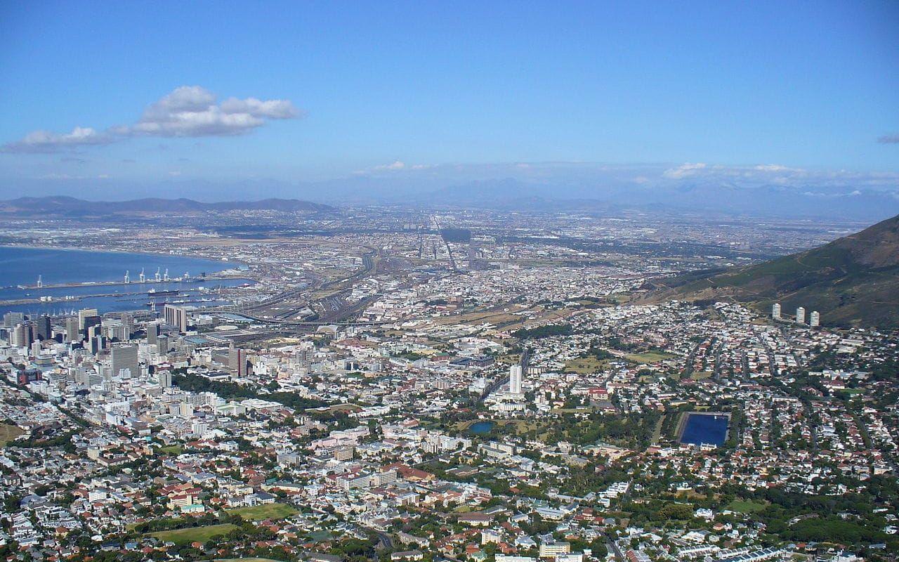 På andra plats: Kapstaden! Bild: Wikimedia Commons