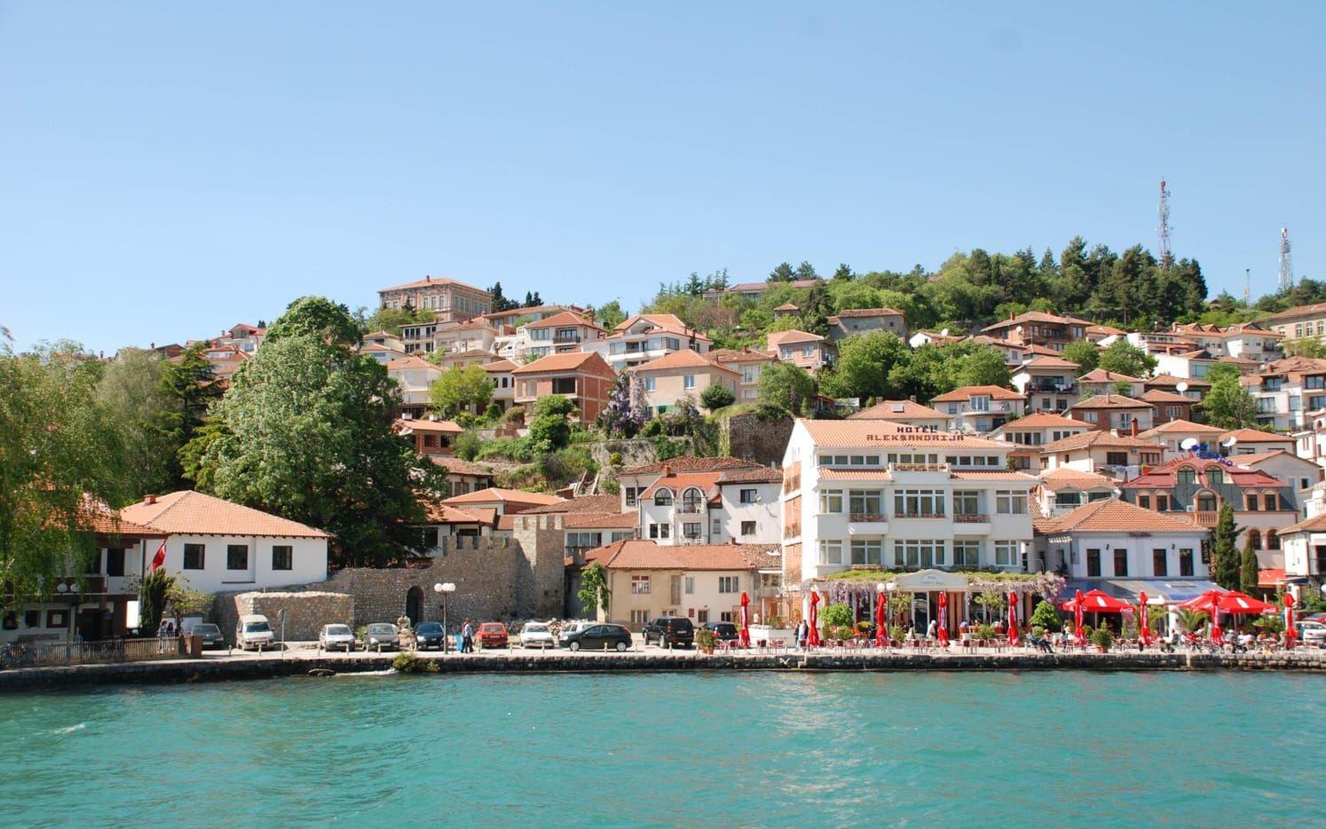 På femte plats: Ohrid! Bild: Wikimedia Commons