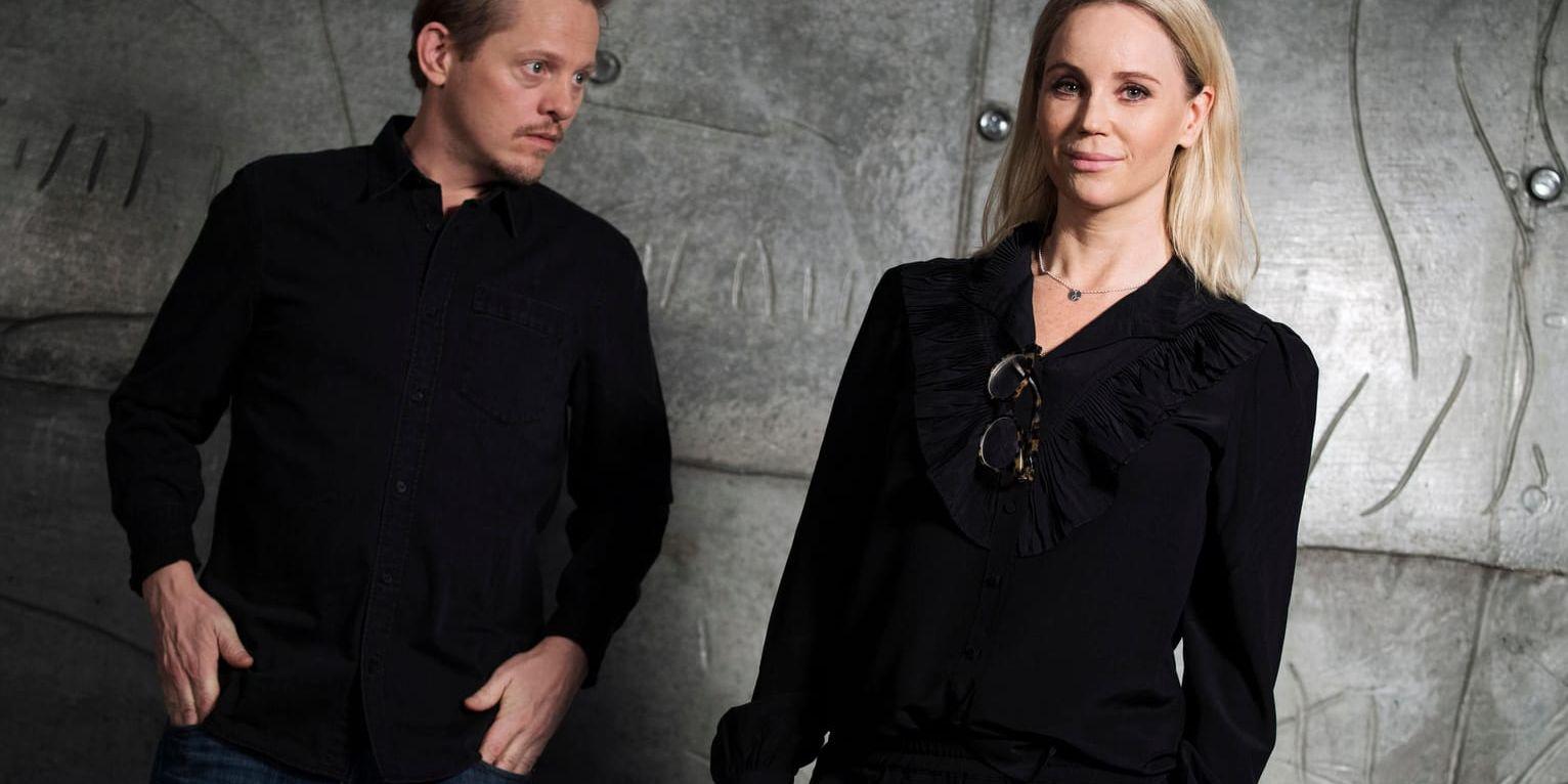 Thure Lindhardt och Sofia Helin spelar återigen huvudrollerna i tv-serien "Bron". Arkivbild.