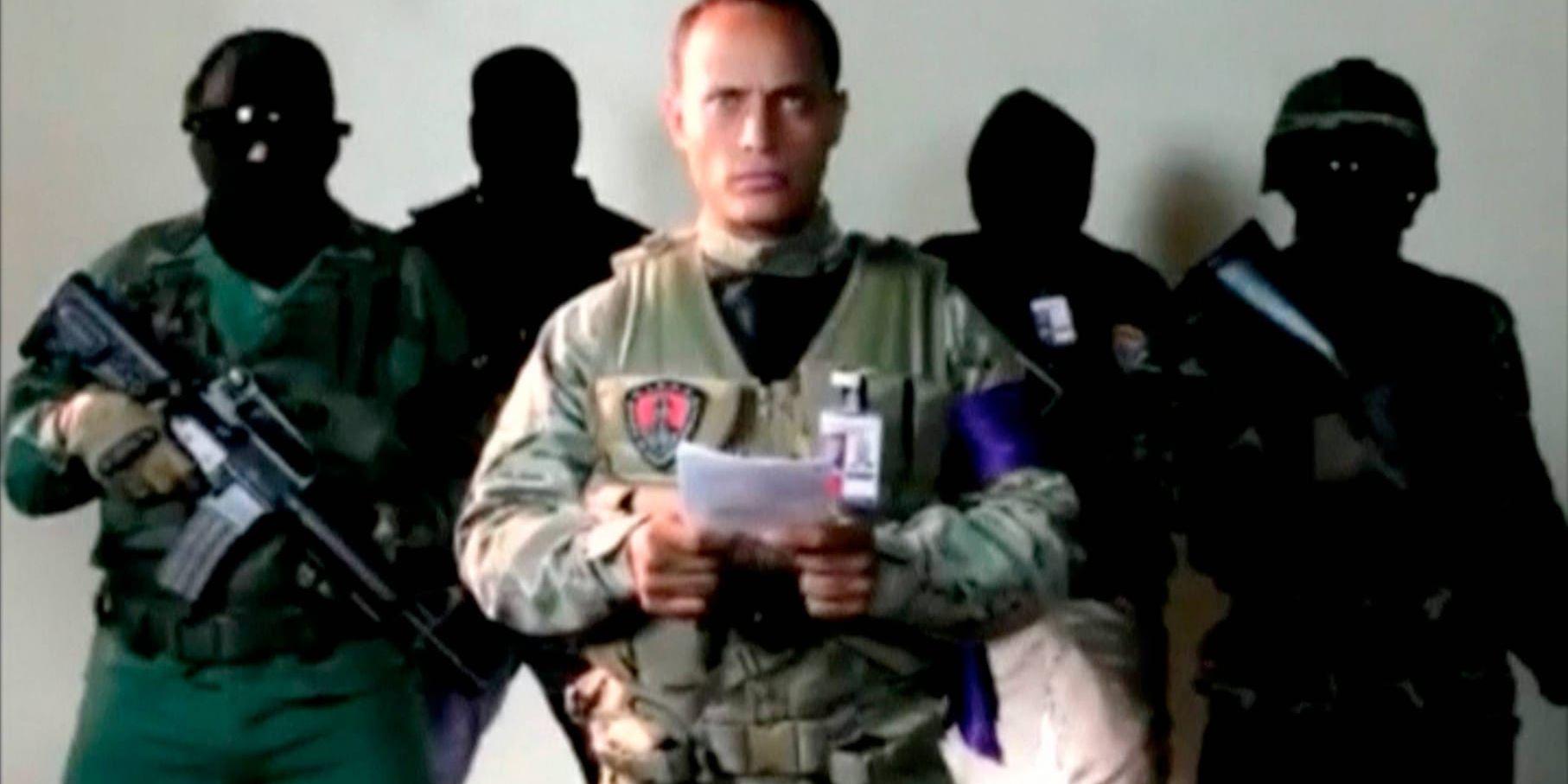 I en video som lagts upp på Instagram säger gärningsmannen bakom helikopterattacken Óscar Pérez att han ingår i en "koalition av militärer, poliser och civila" mot Venezuelas regering.