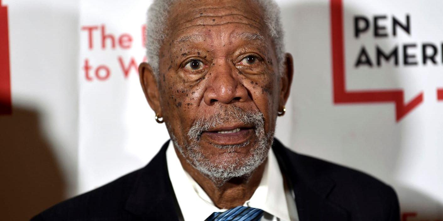 Morgan Freeman hävdar att anklagelserna som riktats mot honom om sexuella trakasserier inte stämmer. Arkivbild.