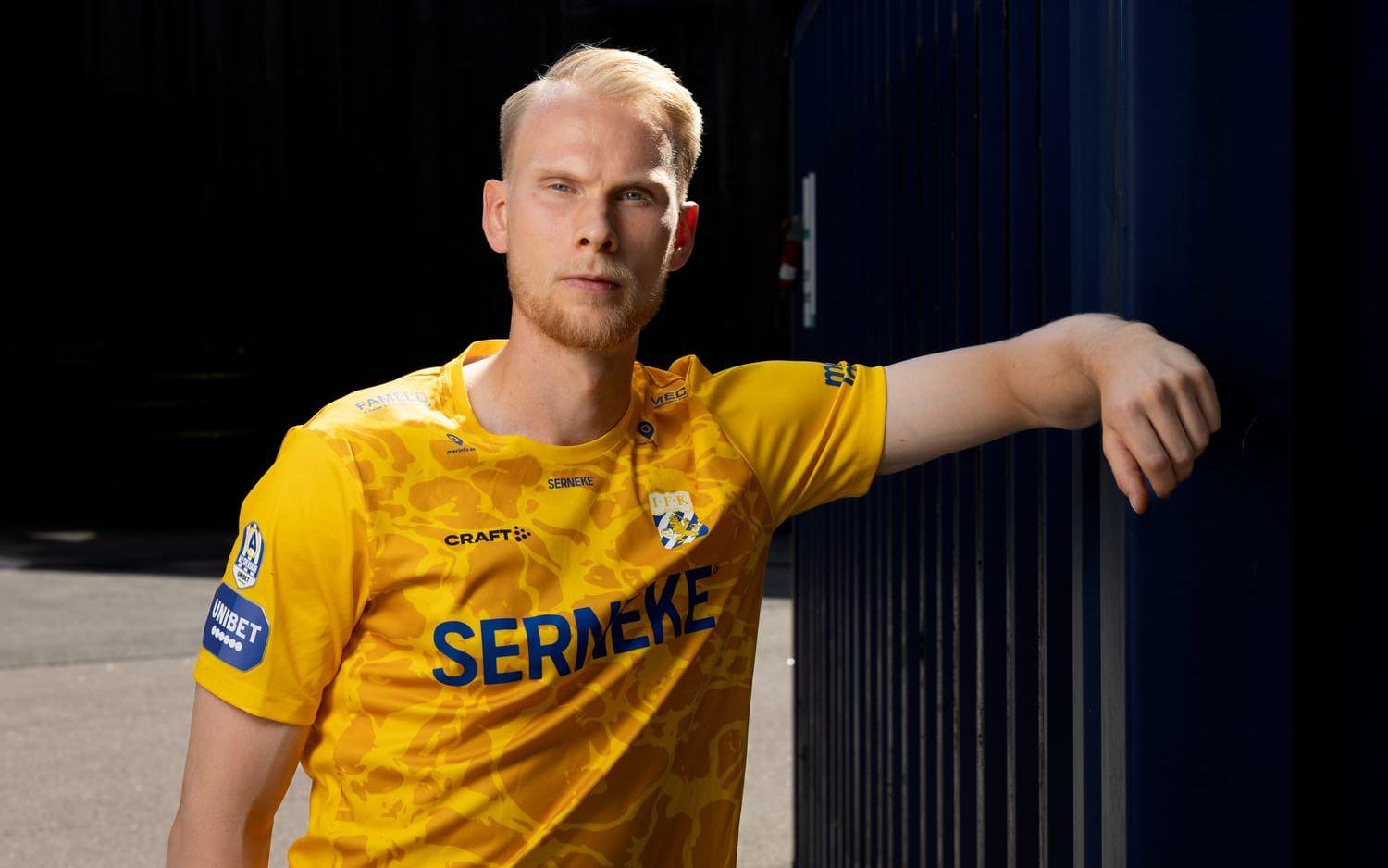 Pontus Dahlberg i IFK Göteborgströjan.