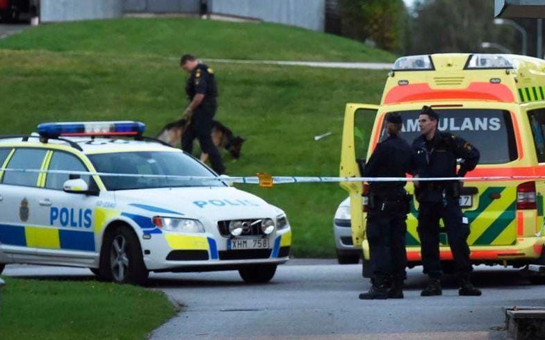 En man i 25-årsåldern sköts till döds i Limmared. Bild: Joakim Eriksson/Nyhetsbyrån Agenda