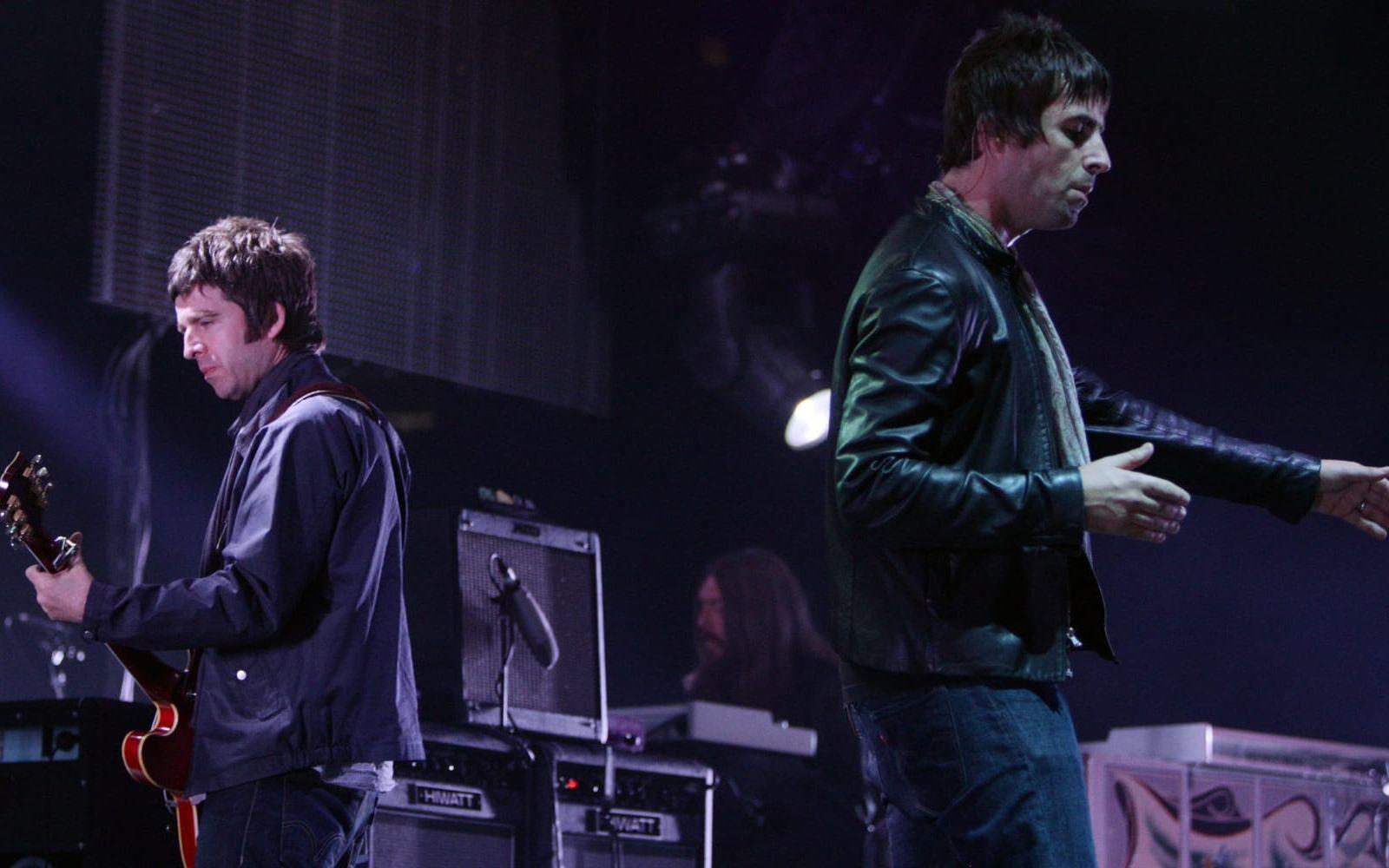 Noel och Liam Gallagher. Bild: TT.

