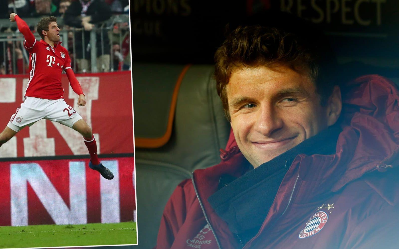 <strong>1. Thomas Müller, Bayern München.</strong> 27-åringen gör sin sämsta säsong i karriären. Ett ynka mål i Bundesliga på 17 matcher (14 från start) är ett jättefiasko. Foto: Bildbyrån