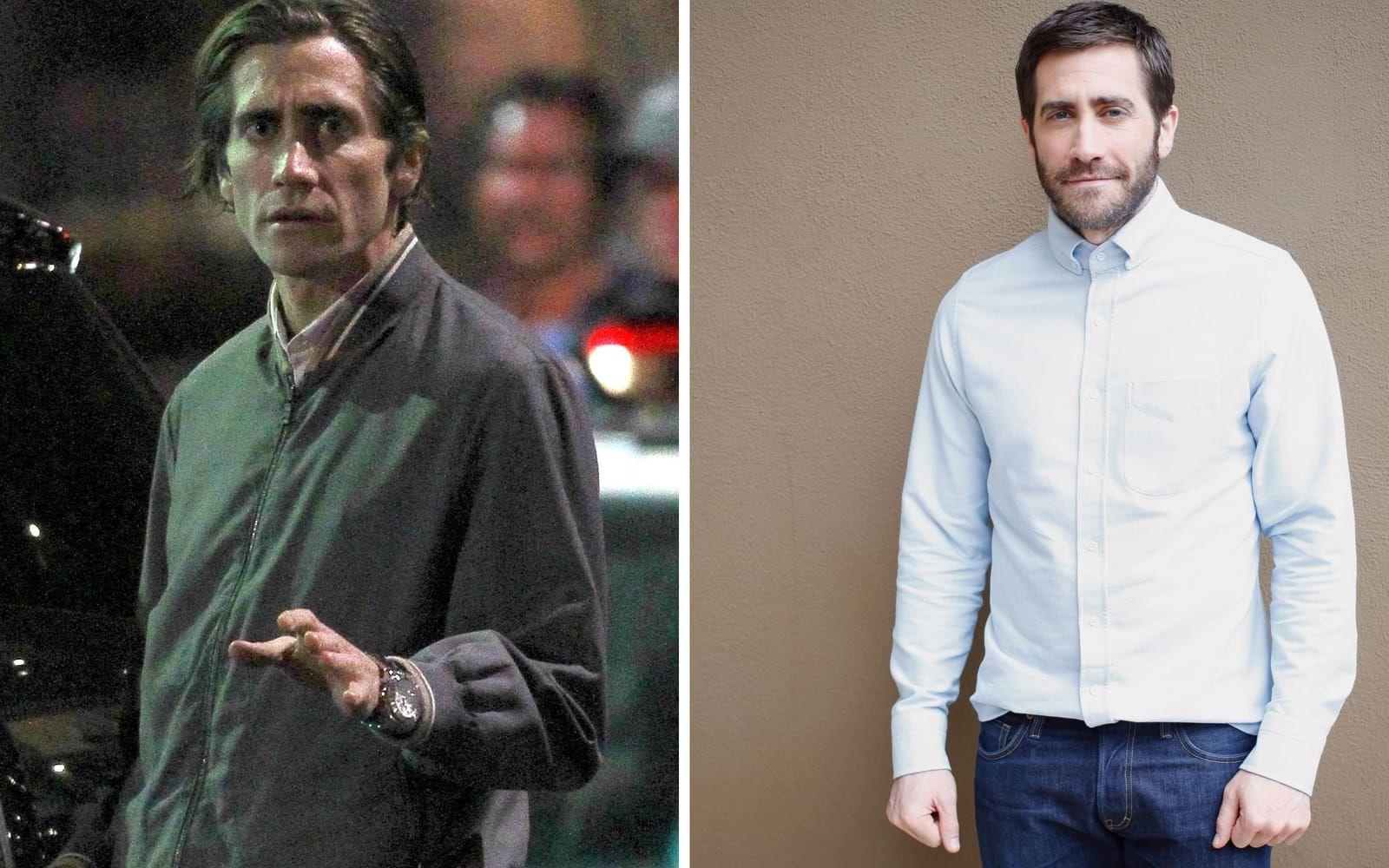 <strong>Jake Gyllenhaal – Nightcrawler (2013): </strong> Det blev en del snack när Jake Gyllenhaal plötsligt dök upp så här. Det visade sig vara inför en roll i filmen Nightcrawler.
