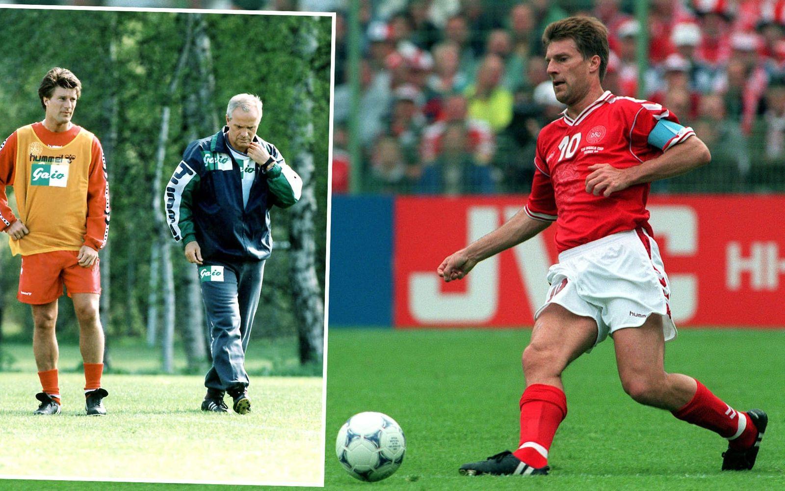 1995 svarade Danmark för en rejäl skräll när laget finalbesegrade Argentina med 2–1, Michael Laudrup visade vägen i finalen när han skickade in matchens första mål på straff, redan i den åttonde minuten. Foto: Bildbyrån