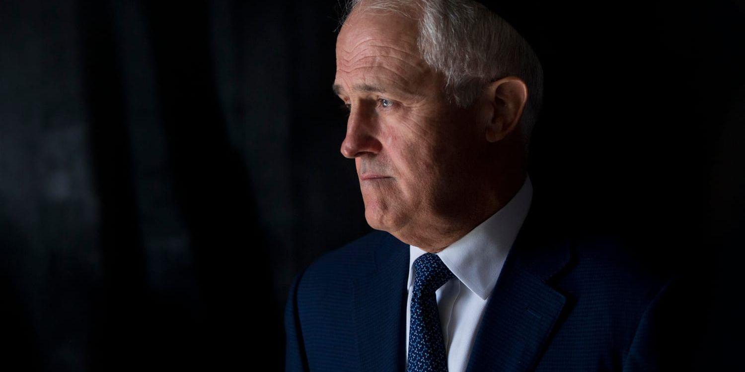 Premiärminister Malcolm Turnbulls koalition förlorade sin knappa majoritet i parlamentet på grund av medborgarskapskrisen. Arkivbild.