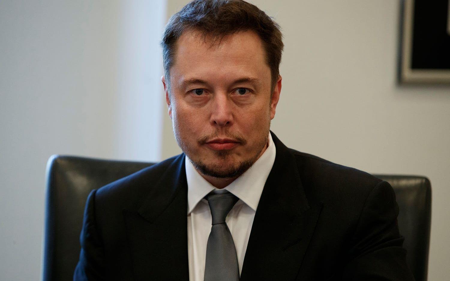 Teslas koncernchef Elon Musk. FOTO: TT