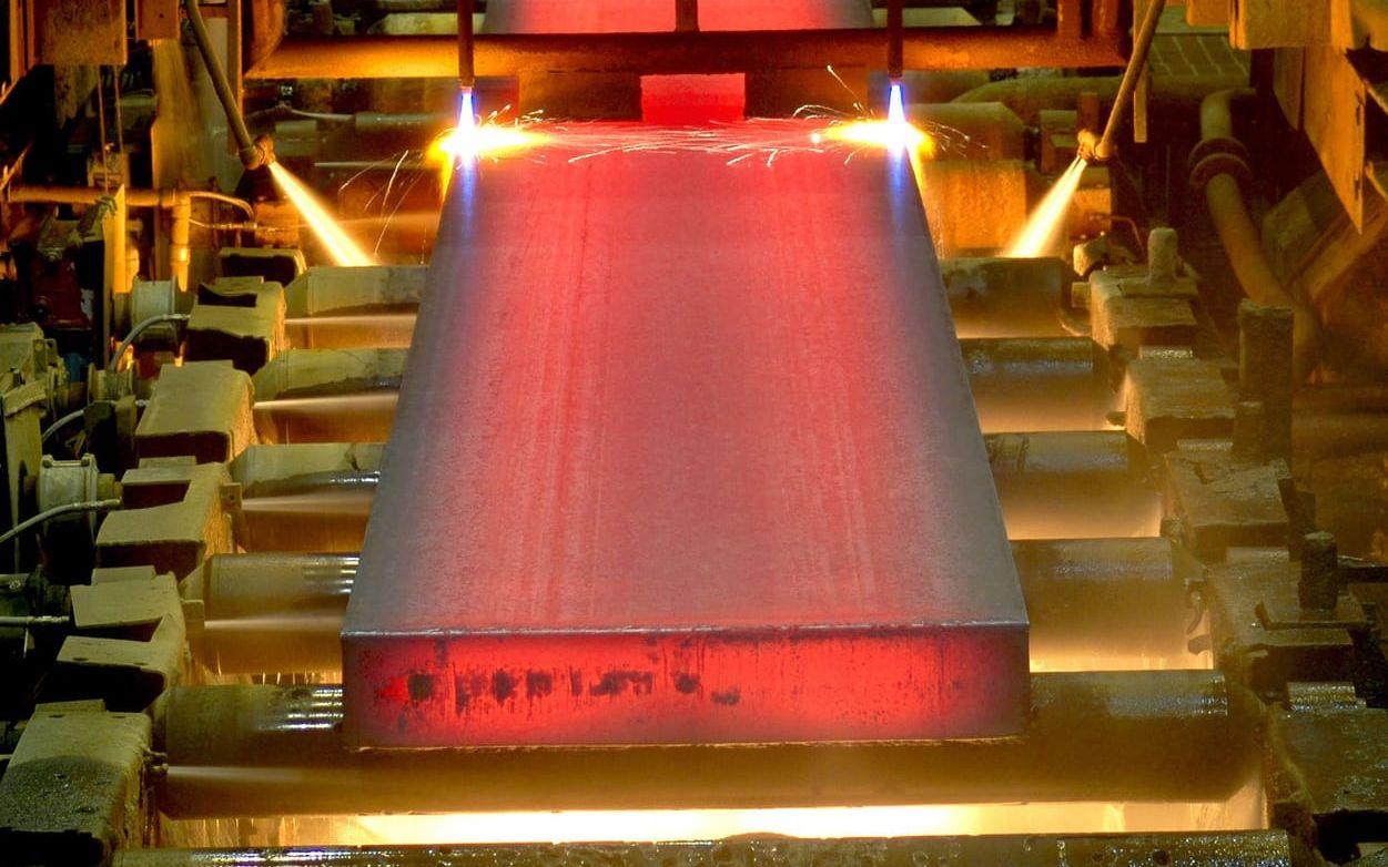 Ståltillverkaren Arcelor Mittal pressas på börsen efter kvartalsrapport. Arkivbild