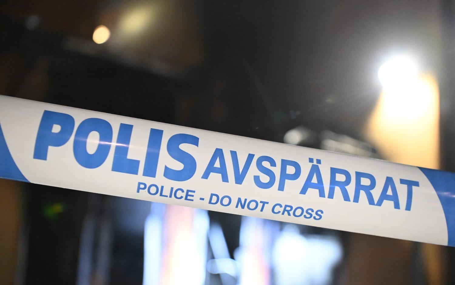 Polisen larmades till platsen. Arkivbild.