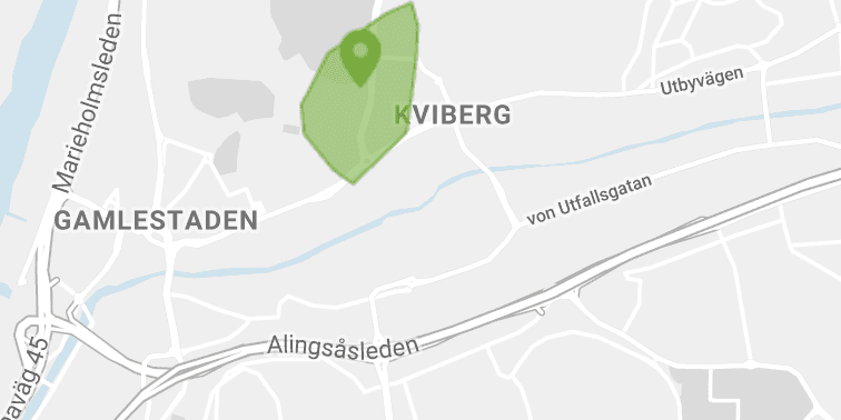 Strömavbrottet berör främst människor som bor i Kviberg. 