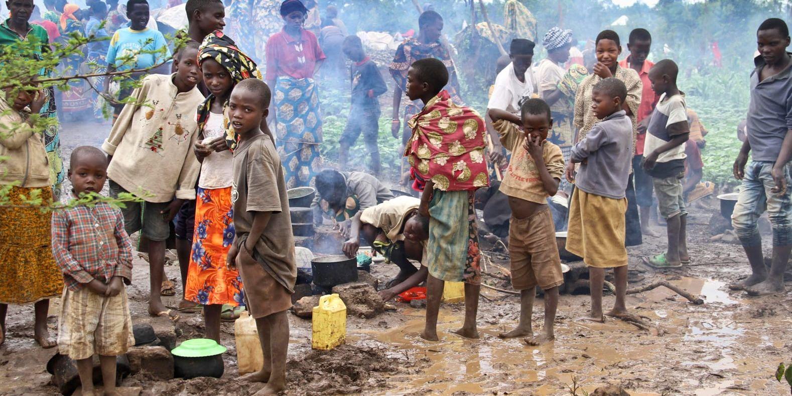 Fler än 400 000 människor i Burundi tvingades lämna sina hem under oroligheterna 2015. Arkivbild.