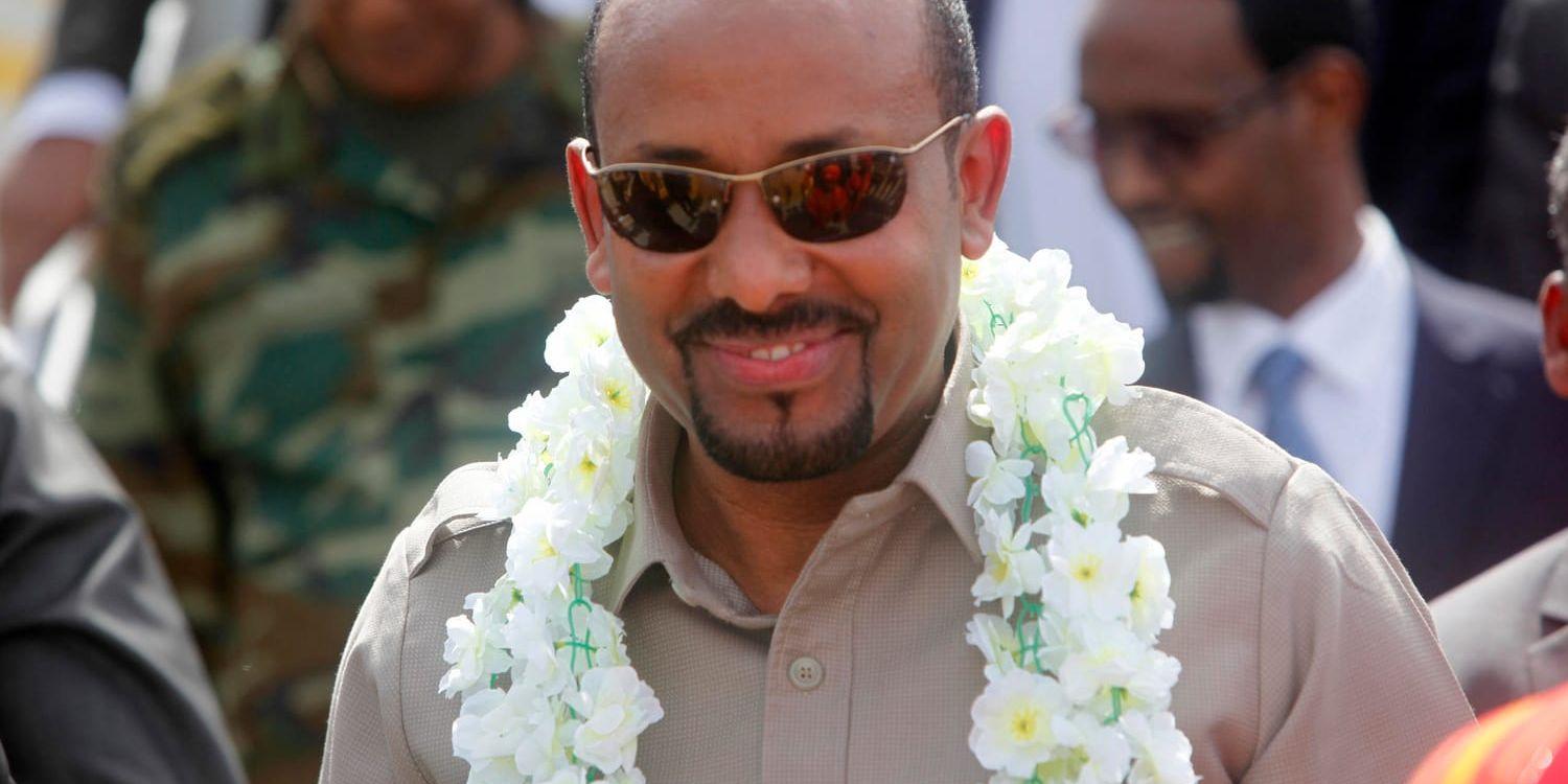 Etiopiens premiärminister Abiy Ahmed. Arkivbild.