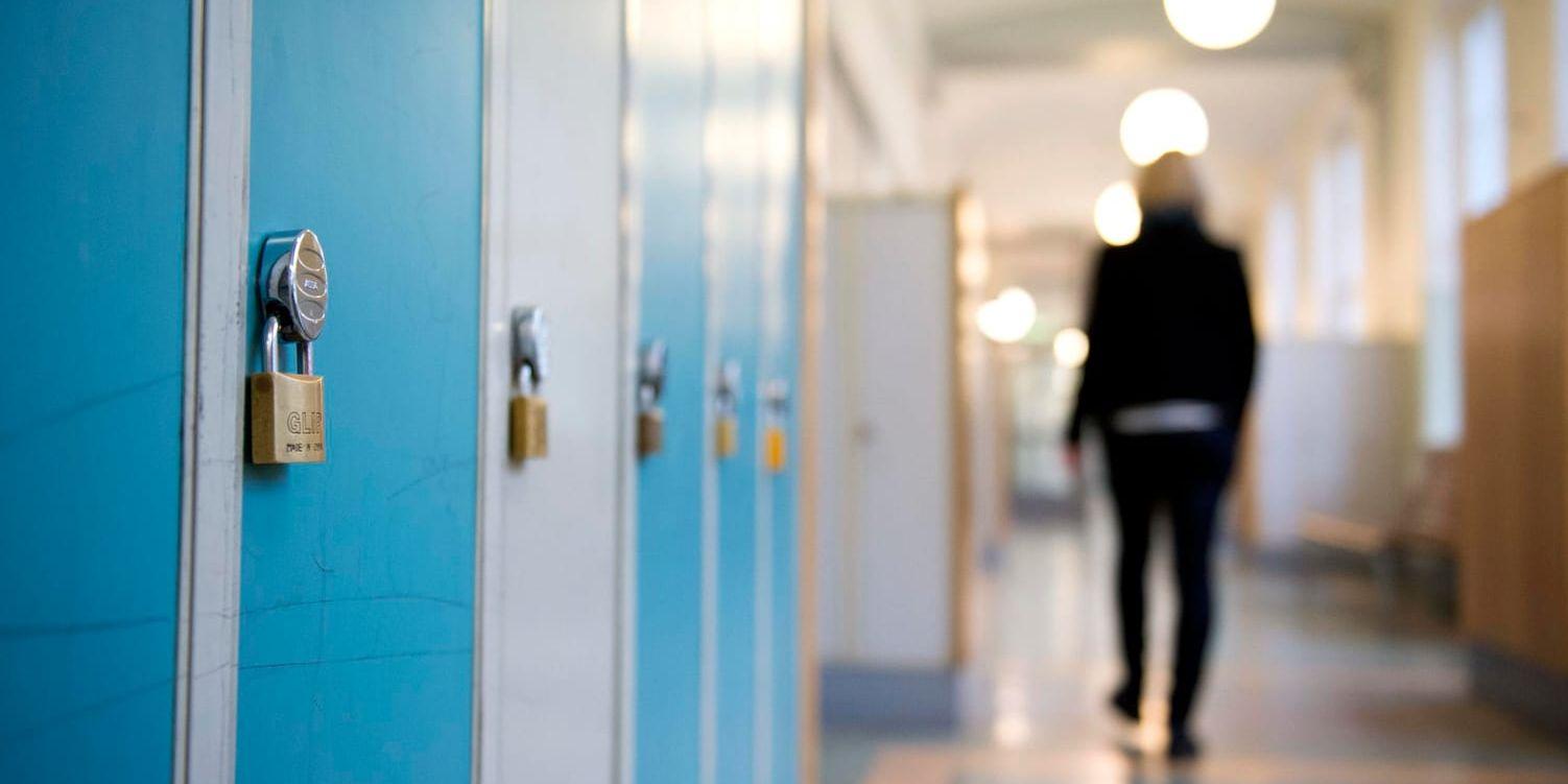 En gymnasieskola i Karlskrona kritiseras av Skolinspektionen. Arkivbild.