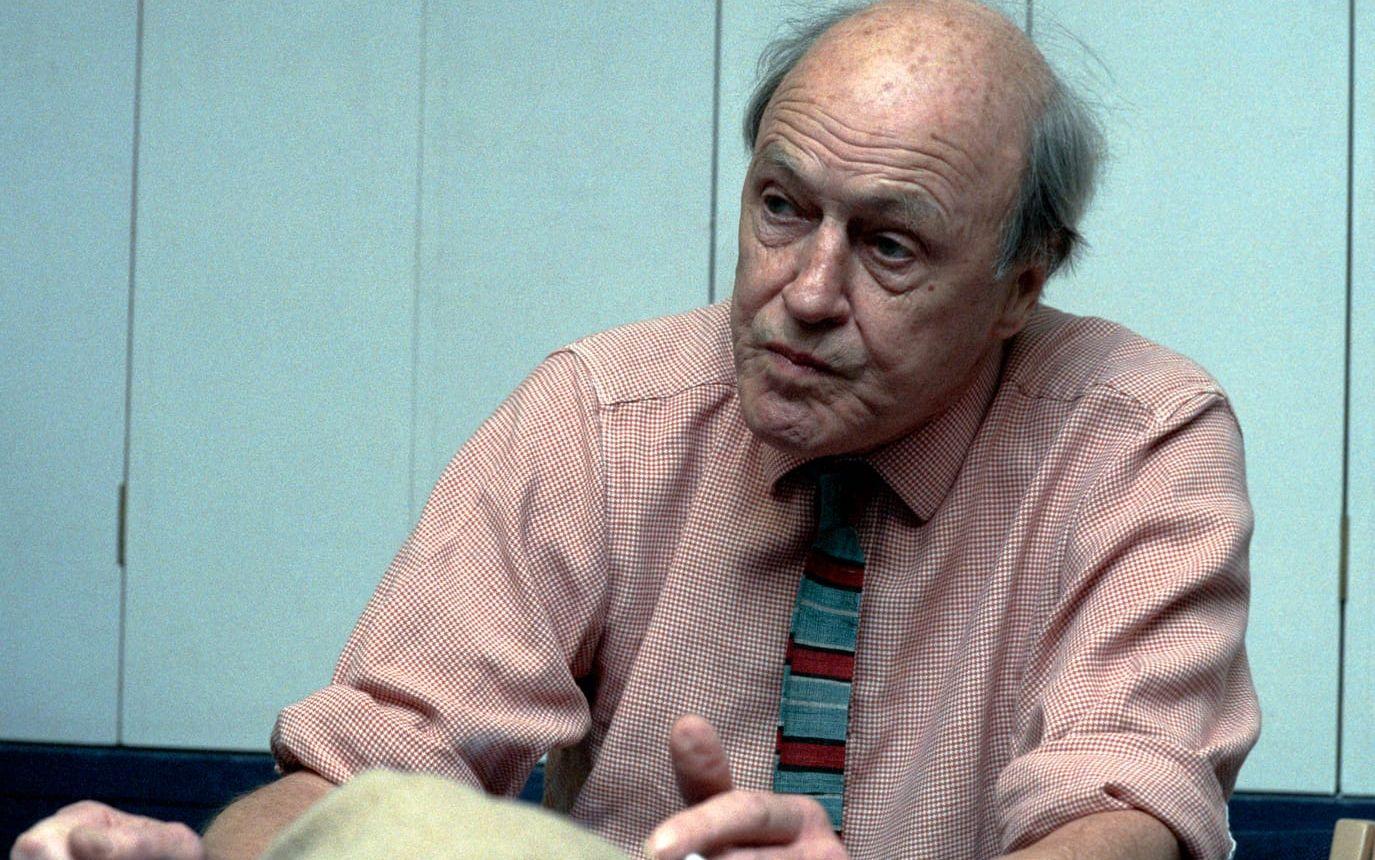 Den brittiske författaren Roald Dahl dog 1990. Flera av hans böcker har blivit storsäljare och filmatiserats, däribland 'Häxorna'. Arkivbild.