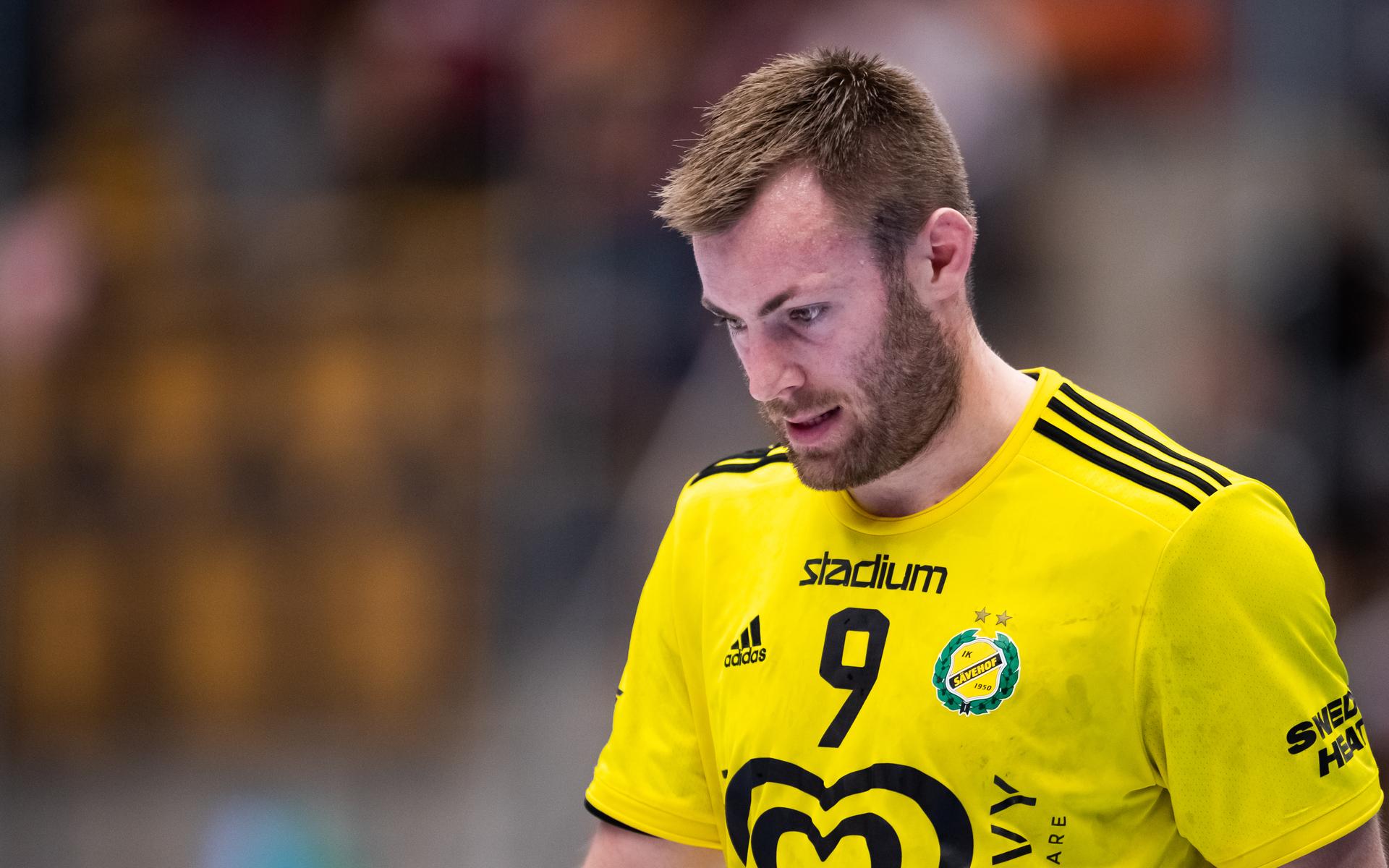 Vetle Eck Aga lämnar Sävehof efter säsongen och ser ut att ha gjort sin sista match för klubben. 