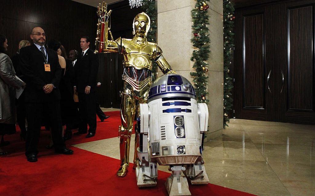 C3PO & R2D2: Star Wars favoritdroider som både hjälper och stjälper sina hjältar. Foto: TT.