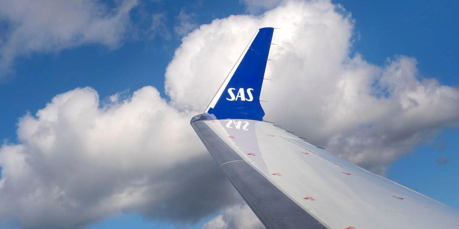 Flygbolaget SAS har bötfällts i USA för att ha skapat en särskild hemsida för funktionshindrade. Arkivbild.