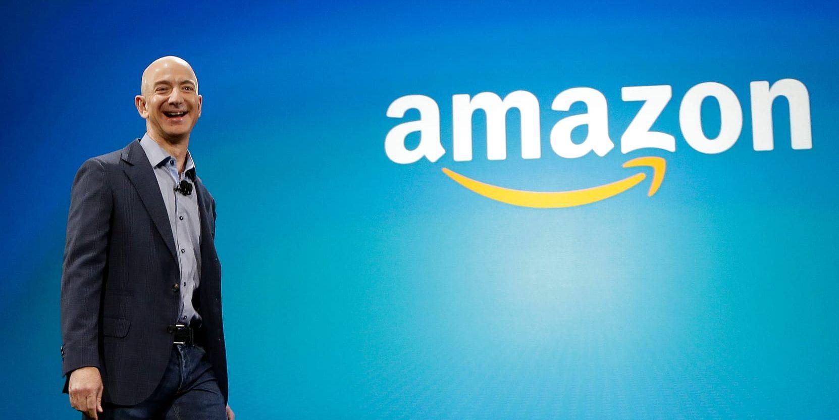 Amazons grundare och vd Jeff Bezos är en av de företagsmiljardärer som fått ett vädjande brev av den svenska regeringen. Arkivbild