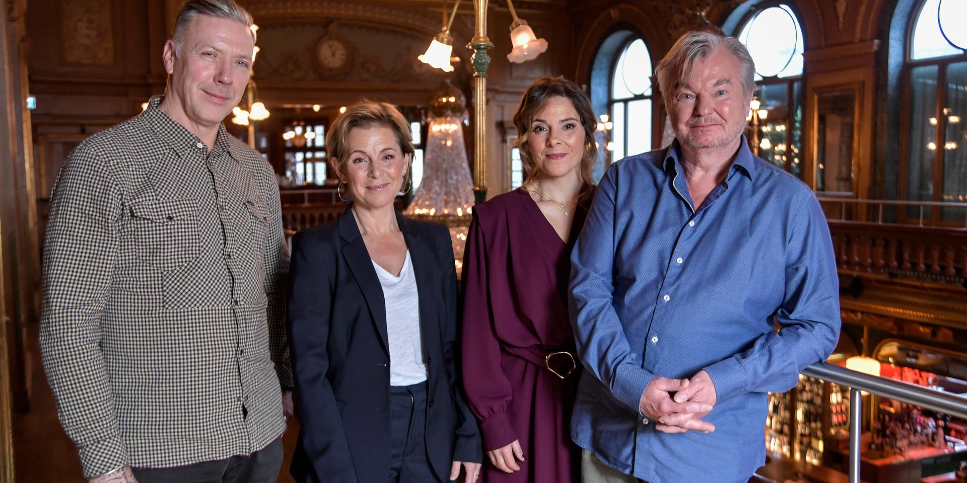 Mikael Persbrandt, Helen Sjöholm, Vanna Rosenberg och Peter Dalle spelar huvudrollerna i Dalles nya film 'Tills solen går upp', som får premiär på juldagen.