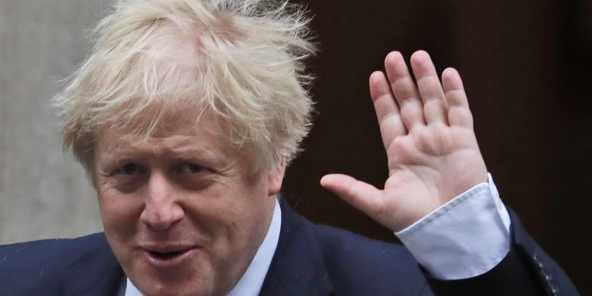 Storbritanniens premiärminister Boris Johnson. Arkivfoto.