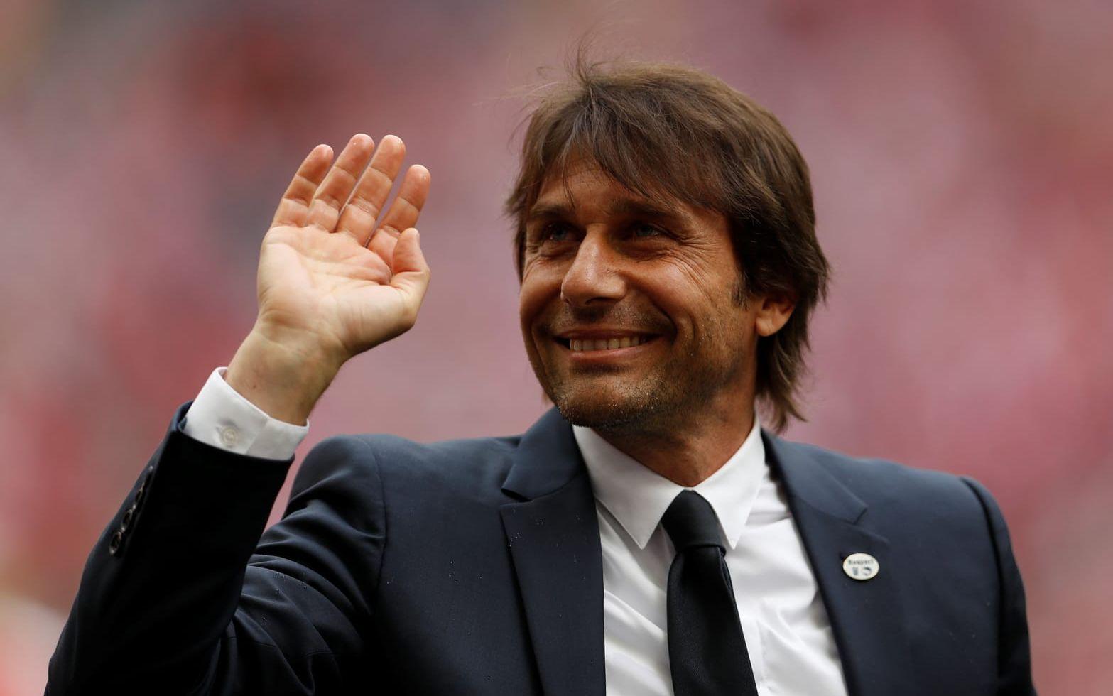Italienaren Antonio Conte har skrivit på en förlängning med Chelsea. Bild: Bildbyrån.