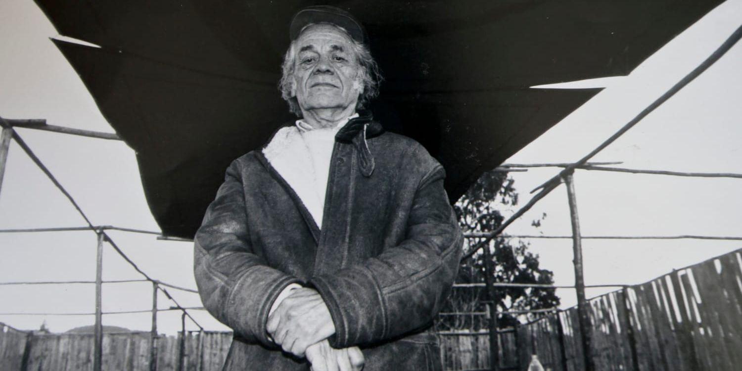 Nicanor Parra i ett foto från 2001. Arkivbild.