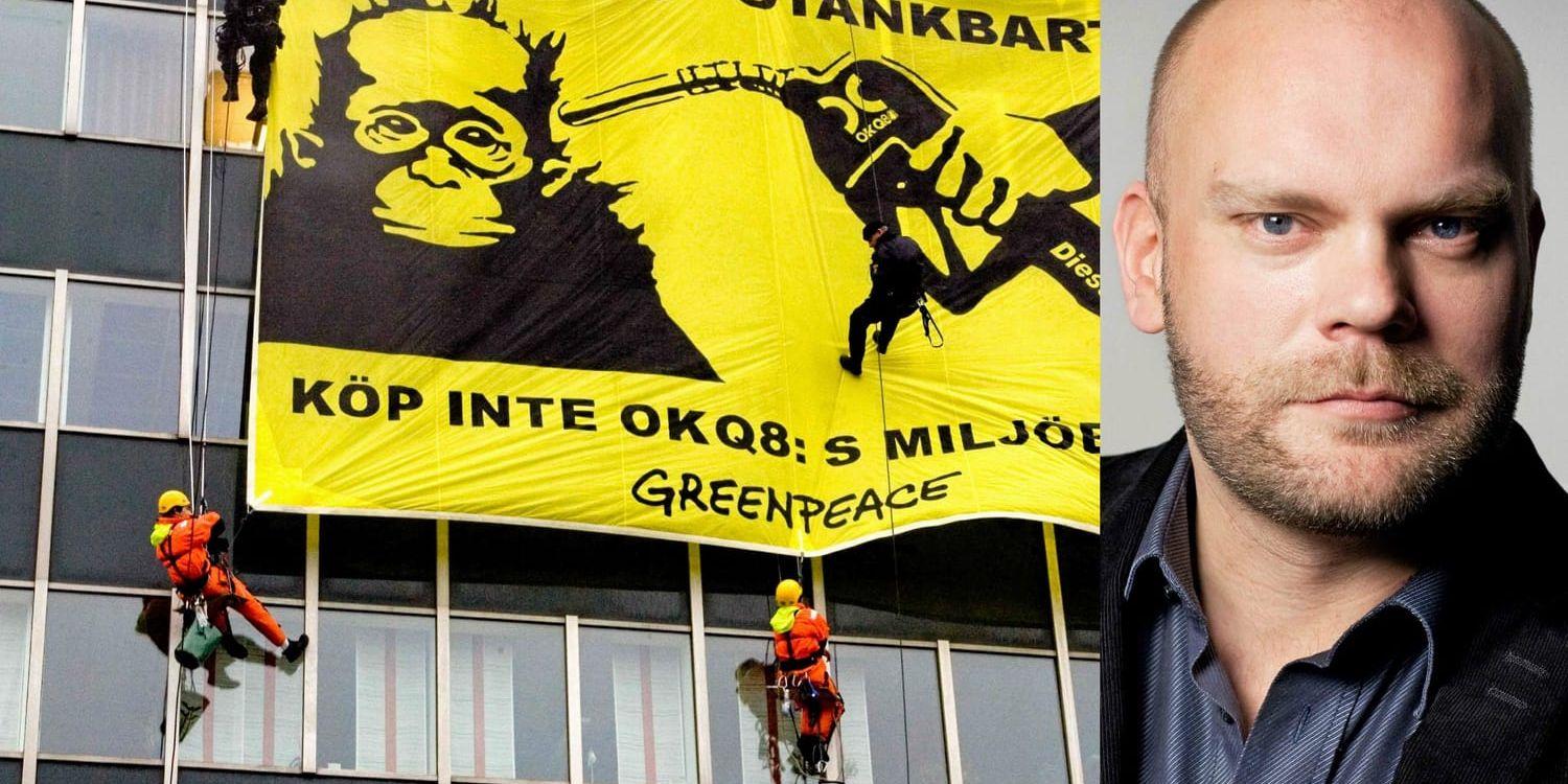 Patrik Eriksson, programchef för Greenpeace Norden
