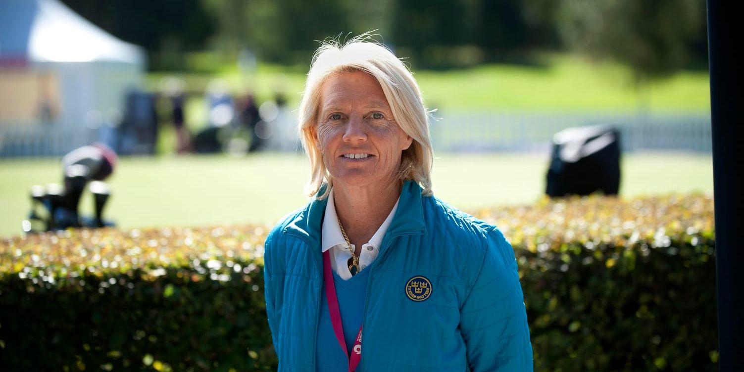Sveriges förbundskapten i golf, Katarina Vangdal. Arkivbild.