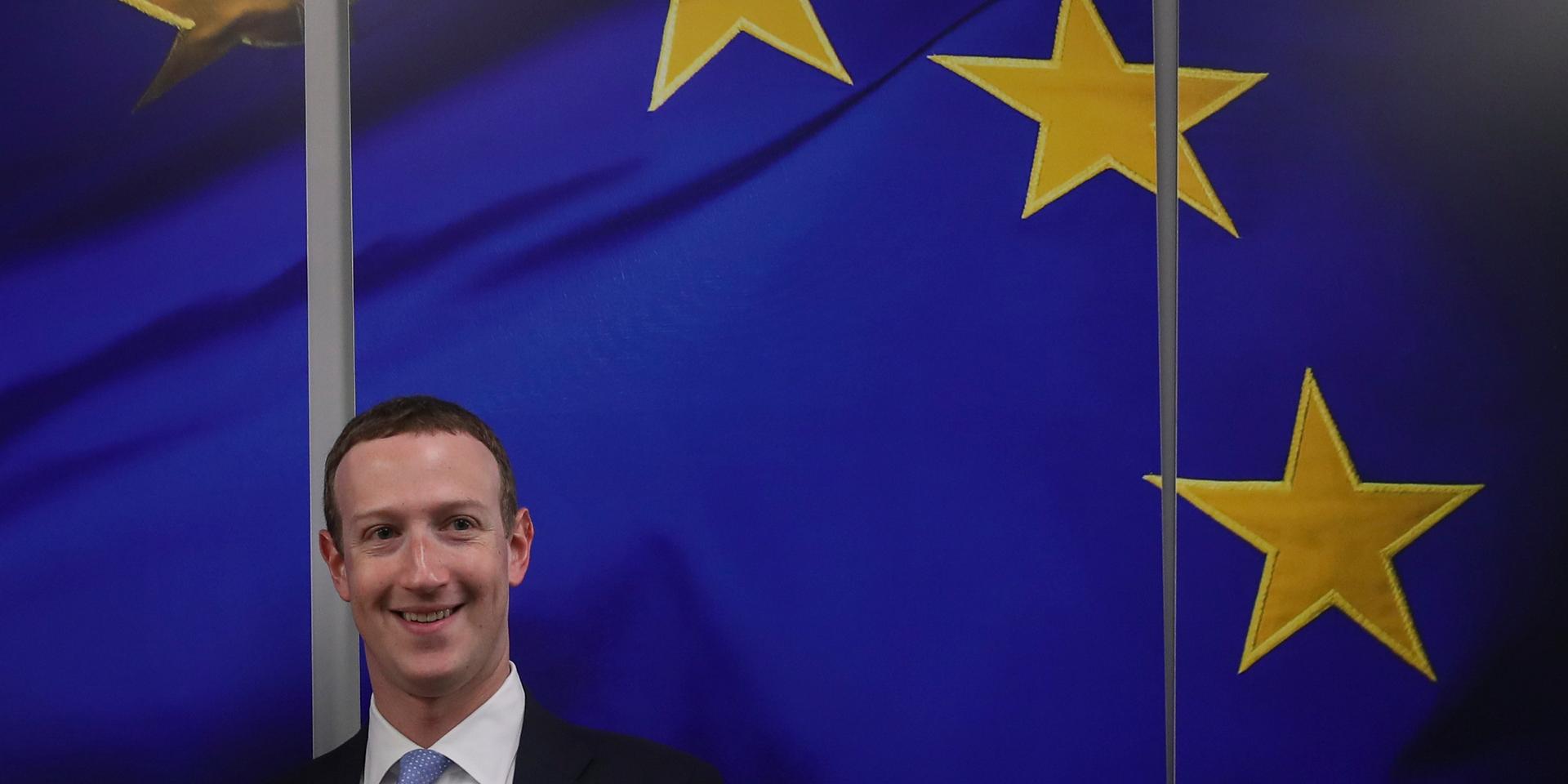 Facebooks vd Mark Zuckerberg planerar att anställa 10 000 personer i EU som ska bygga en ny virtuell verklighet, ett så kallat 'metaverse'. Arkivbild.