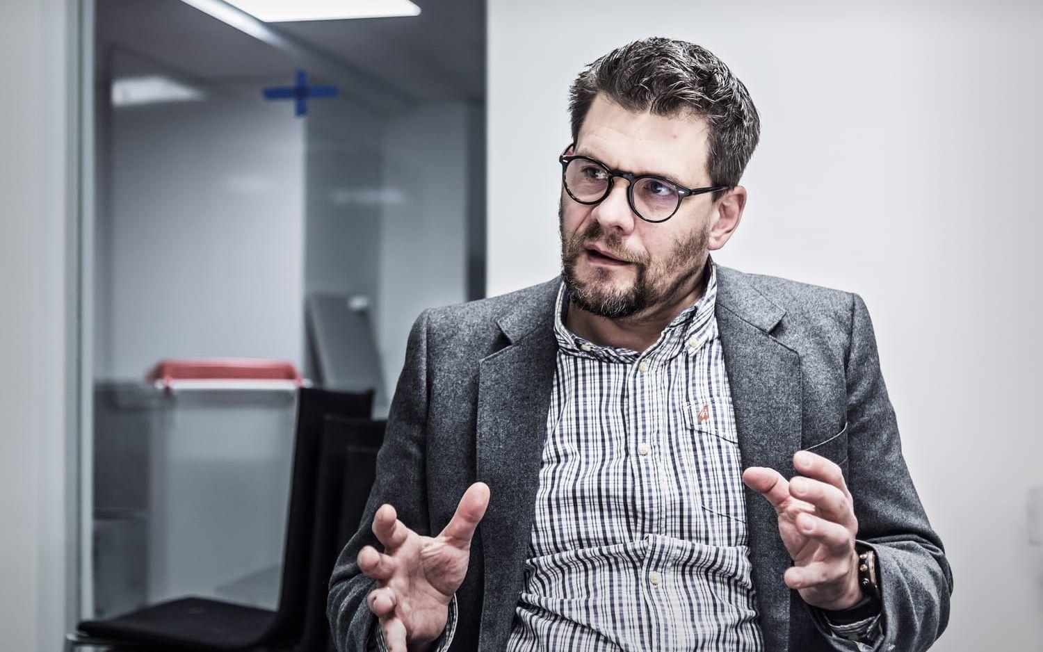 Jonas Trolle, chef för Center mot våldsbejakande extremism (CVE). Arkivbild.